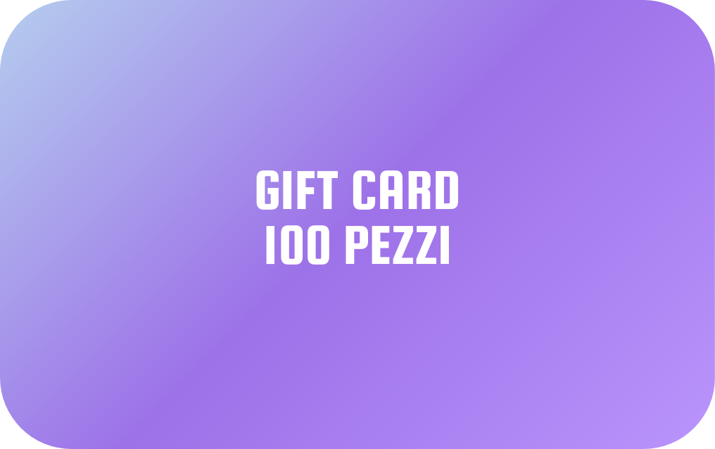 GIFT CARD (100 pezzi)