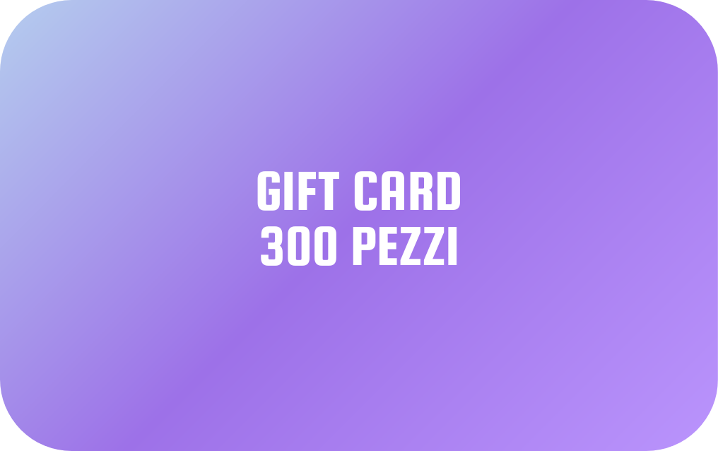 GIFT CARD (300 pezzi)