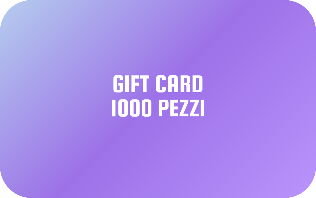 GIFT CARD (1000 pezzi)
